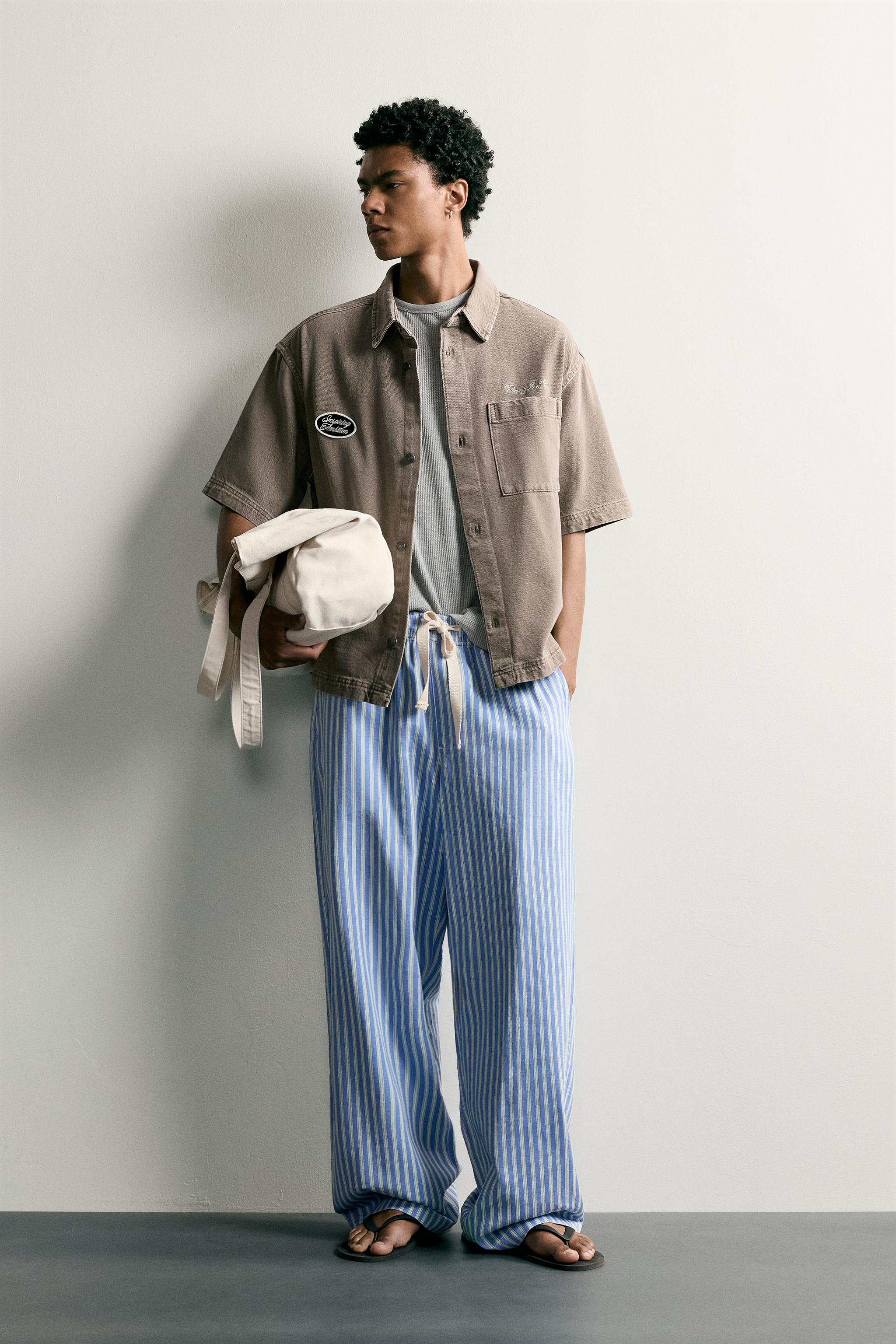 EMBROIDERED PATCH BOXY FIT OVERSHIRT